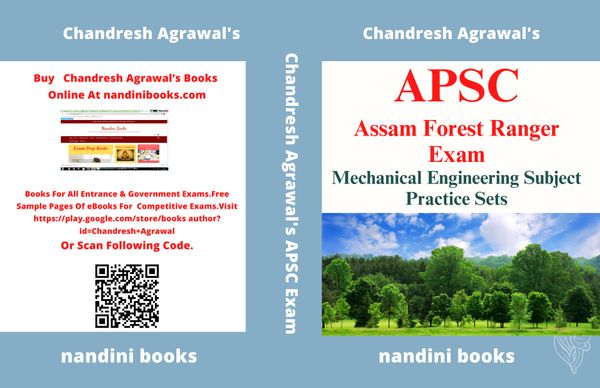 APSC FRO Exam Book-Assam Forest Ranger Officer Exam Book-Mechanical Engineering Subject Practice Sets