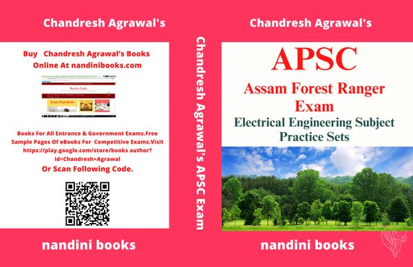 APSC FRO Exam Book-Assam Forest Ranger Officer Exam PDF-Electrical Engineering Subject Practice Sets PDF Only