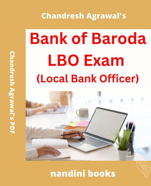 Bank of Baroda Local Bank Officer Exam PDF Only