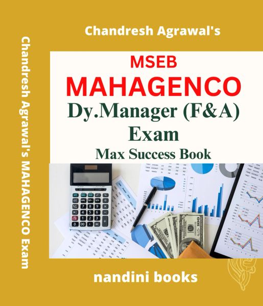 MAHAGENCO Dy.Manager (F&A) Exam-Printed Paperback Set of 2 Volumes