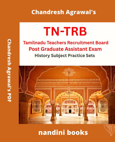 TN-TRB Exam PDF-Tamilnadu Post Graduate Assistant Exam-History Subject Practice Sets PDF Only