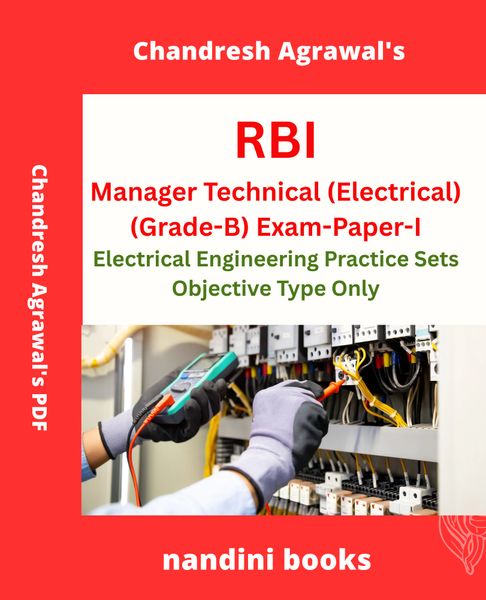 RBI Manager Technical (Electrical) (Grade-B) Exam PDF-Electrical Engineering Subject Practice Sets PDF Only