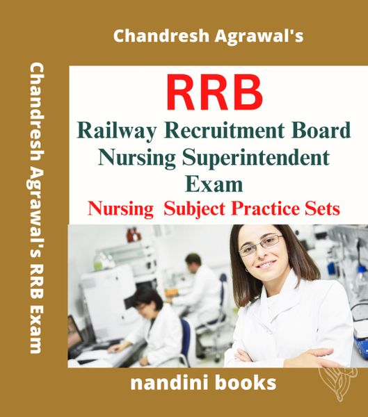RRB Nursing Superintendent Exam PDF-Nursing Subject Practice Sets PDF Only
