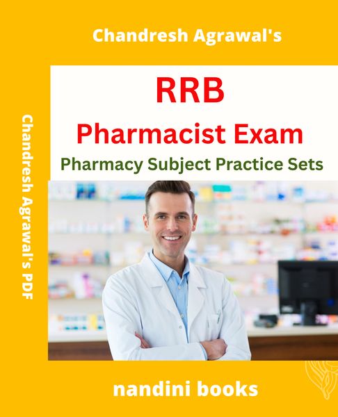 RRB Pharmacist Exam PDF-Pharmacy Subject Practice Sets PDF Only