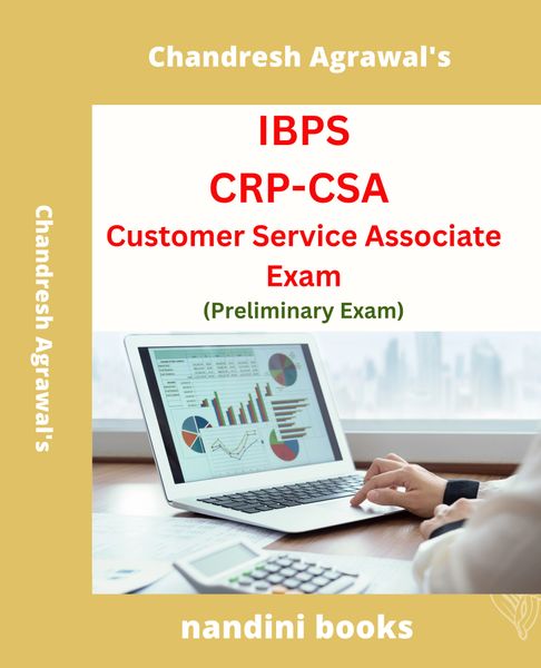 IBPS CSA Exam PDF-Customer Service Associate Preliminary PDF Only