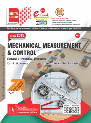 Subject Name : Mechanical Measurements and Control-tech-max
