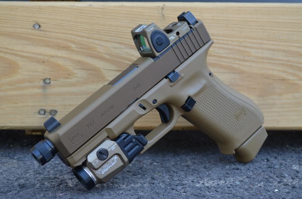 Glock 19X MOS G5 TLR7A Stremlight Trijicon RMR Coyote X-Werks az | X-Werks