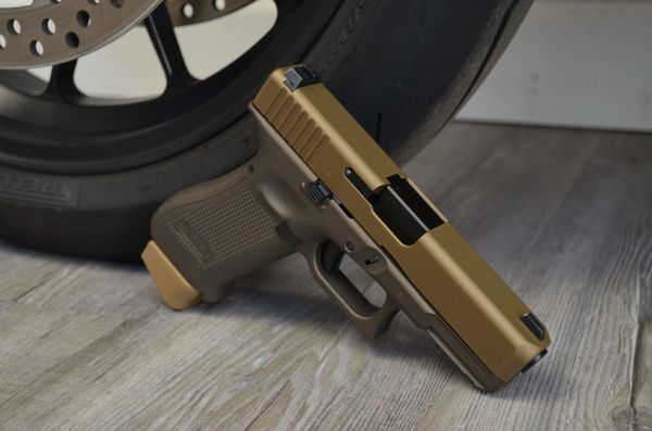 Glock 19 Gen 5 MOS Gamma Bronze - Omaha Outdoors