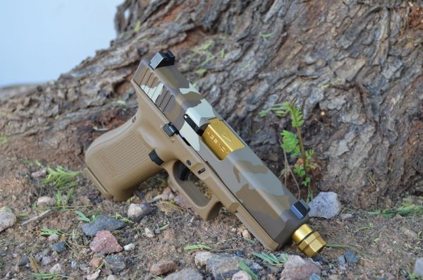 Glock 19 Gen 4 MOS 9mm Ammo X-Werks Agency TIN Trijicon Suppresso