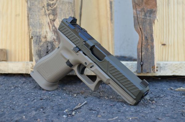 Glock 17 Gen 5 Zev Citadel X-Werks magpul FDE OD Cerakote GL-329