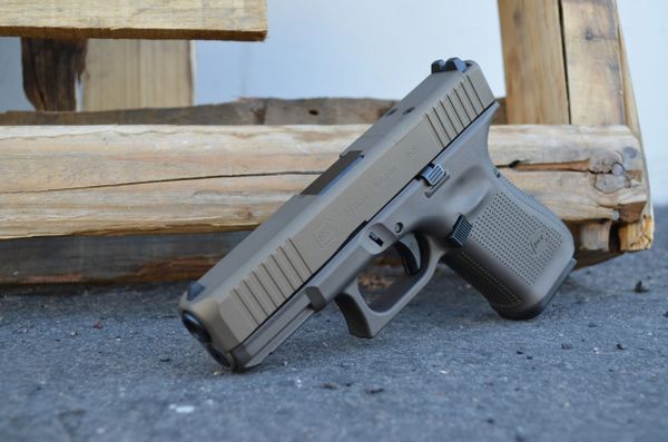 GLOCK 19 GEN 5 9MM PISTOL- BURNT BRONZE SLIDE & LOWER - Watchdog Tactical