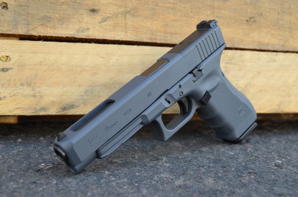 Glock 35 Gen 4 MOS X-Werks Glock Gray Grey Cerakote RMR Ready AZ