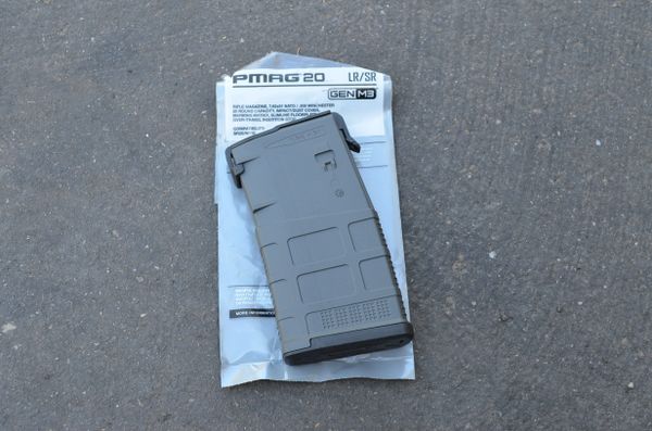 Magpul Pmag M3 MAG291 LMT SR25 AR10 X-Werks Grey 20rd Biden ban 