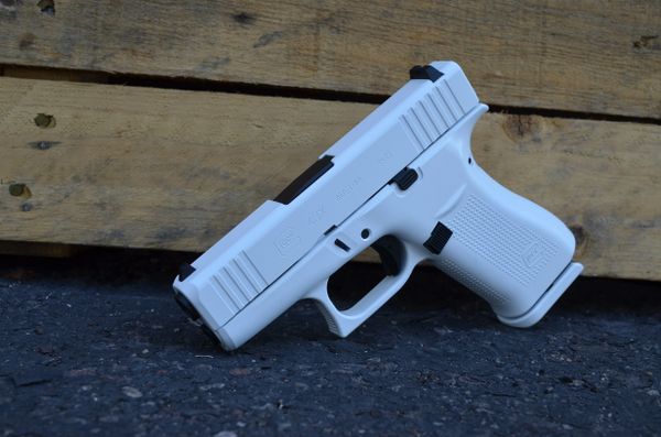 Custom Louis Vuitton Glock Cerakoted using Stormtrooper White and