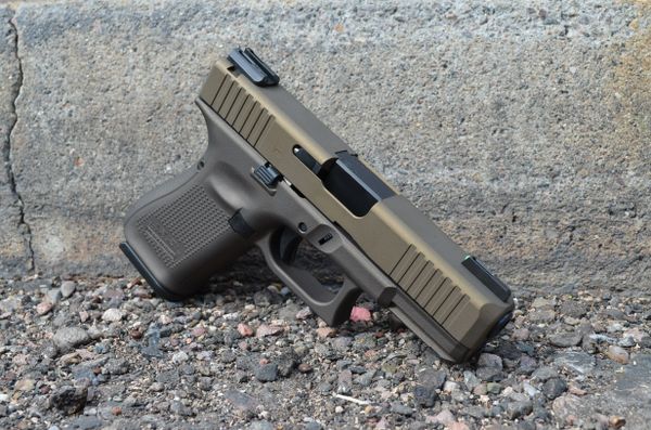 GLOCK 19 GEN 5 9MM PISTOL- BURNT BRONZE SLIDE & LOWER - Watchdog Tactical