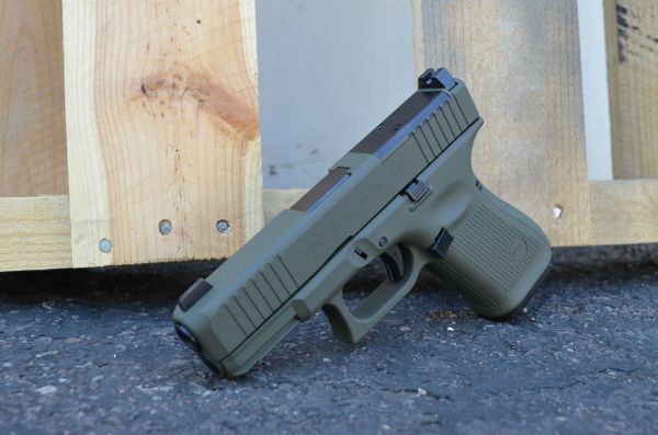 Glock 19 Gen 5 MOS OD Green - Omaha Outdoors