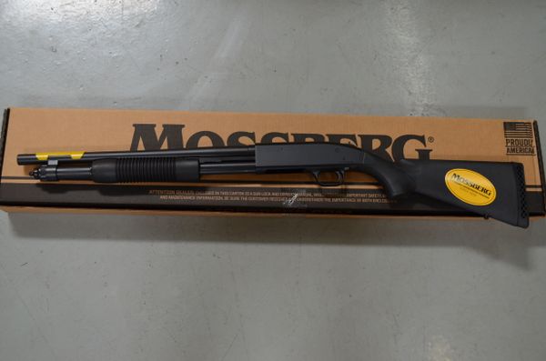 50778 - Mossberg 18.5 590 12 Gauge Shotgun 3 Chamber 6-Shot Pump-Action  Shotgun - Black - AR15Discounts