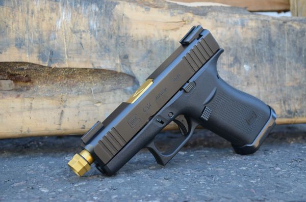 Glock 19 Gen 4 MOS 9mm Ammo X-Werks Agency TIN Trijicon Suppresso