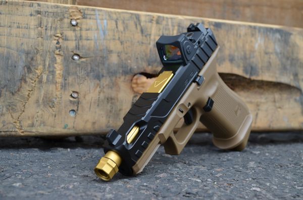 Glock 19 Gen 4 MOS 9mm Ammo X-Werks Agency TIN Trijicon Suppresso