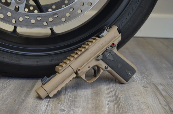 Ruger Mkiv 22 45 Tactical 40149 X Werks Coyote Tan Cerakote Az Px X Werks