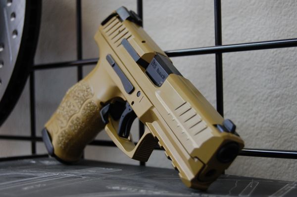 H K Hk Vp9 Le W Night Sights Cerakote X Werks German Tan X Werks