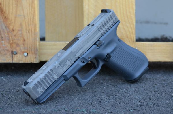 GLOCK G47 9MM 17RD W/ TOPOGRAPHICAL DISTRESSED CERAKOTE