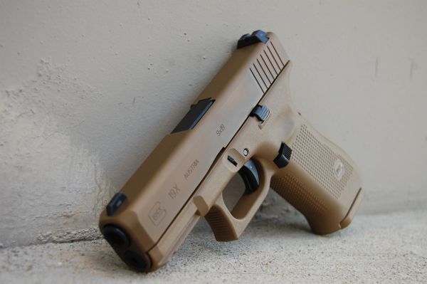 Glock 23 Gen5 X-Werks FDE Cerakote AZ phoenix scottsdale 85383 NS