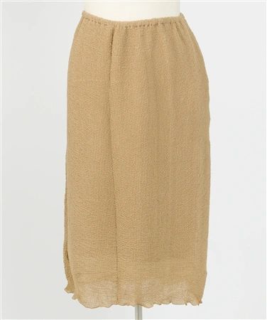 Pucker Skirt Solid Straight DLF2019