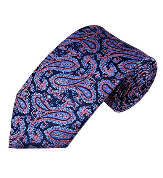 Men's Blue Paisley Neckties