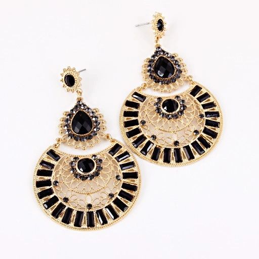 Spanish Deco Earrings Deares Lace