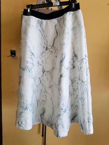 030 Marble Cream YAL Designer Skirt