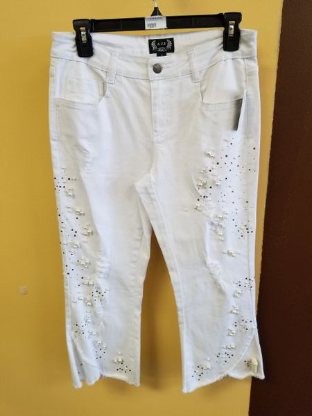 191475 AZI Embellished Jeans