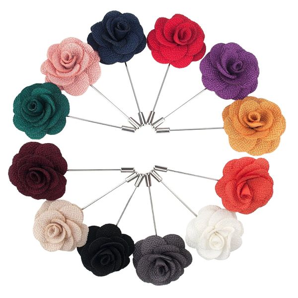 532064 Men Suit Lapel Pins Deares Lace