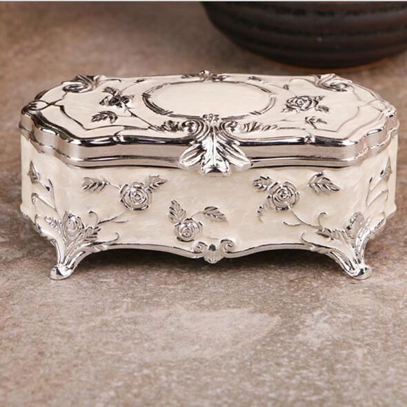 Mint Jewelry Box Deares Lace