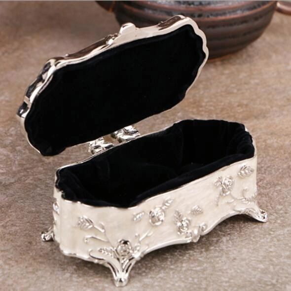 Mint Jewelry Box Deares Lace