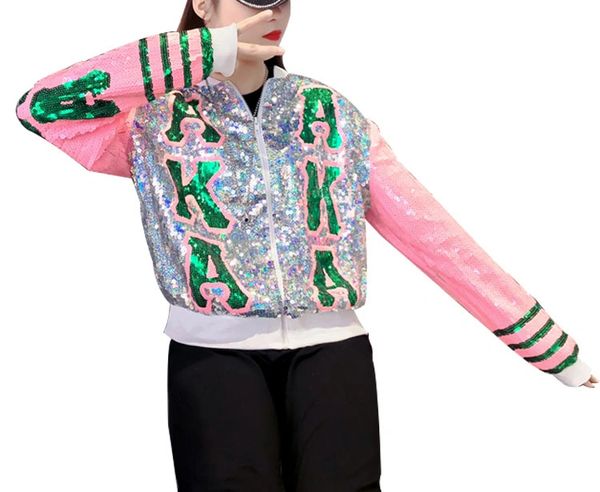 AKA Bling Lettermen Jacket