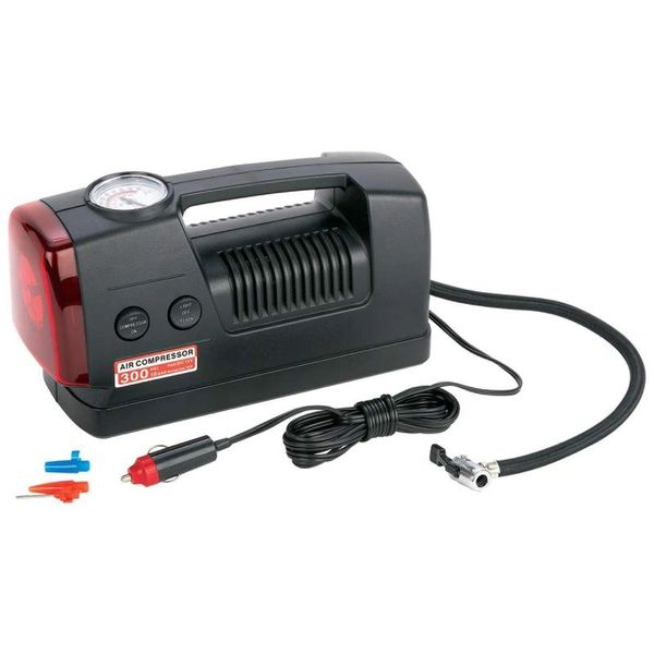 3-in-1 300psi Air Compressor and Flashlight