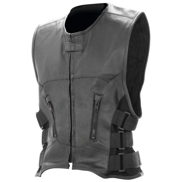 Rocky Mountain Hides™ Solid Genuine Buffalo Leather Vest