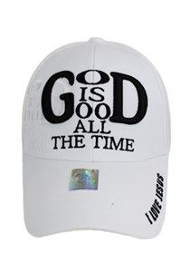 Inspirational Christian - "God is Good" Baseball Cap