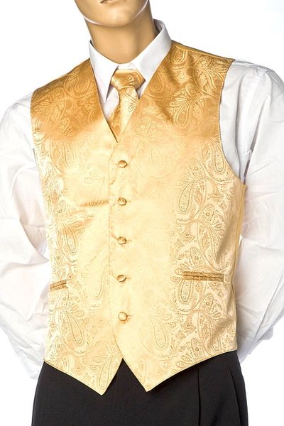 Men's Paisley Dress Vest | Deares Lace