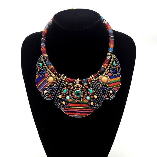 Tribal Hand-Crafted Choker Necklace