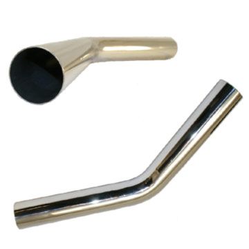 2' Mandrel Bent Stainless Steel 45° Bend, 3.0"