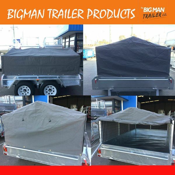 7x5 Canvas Covers Galvanised Trailers for Sale, Car, Box Trailers