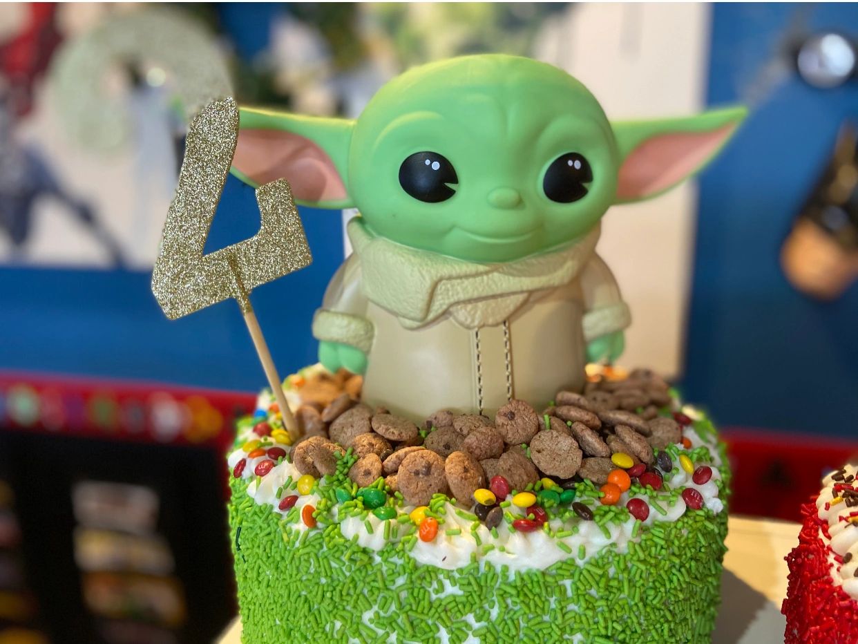 3D Baby Yoda Ice Cream Cake 65 95 Plus Tax
