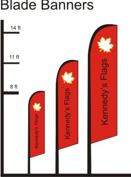 Custom Printed Blade Banners