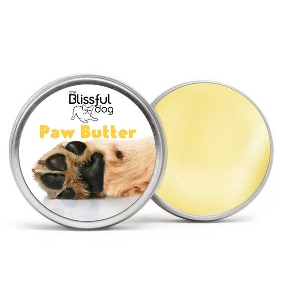 The Blissful Dog PAW BUTTER All Natural Good Stuff for Dry Paw Pads