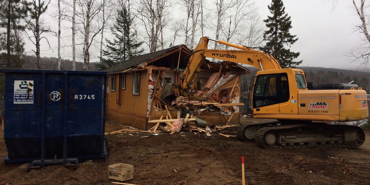 Carl Emond excavation Démolition à Saint-Donat