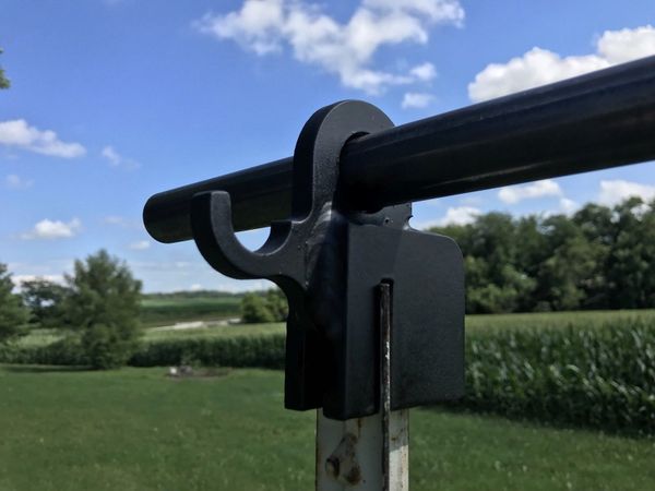 AR500 Target Hanger T-POST Topper Hook Pipe Stand 3/4