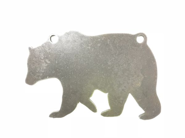 AR500 Bull Silhouette Steel Target Gong 12x8 Inches 5/8" Thick For Shooting