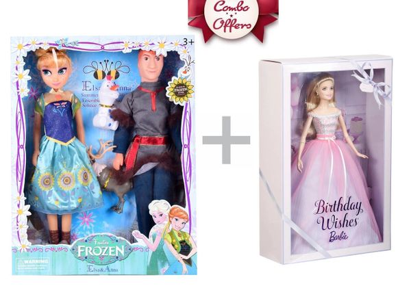 Barbie discount frozen set